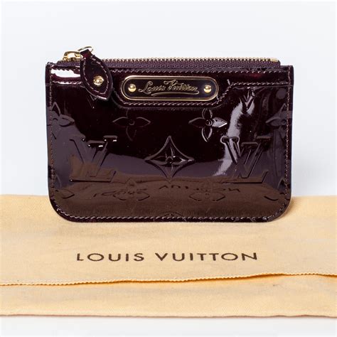 louis vuitton vernis key pouch.